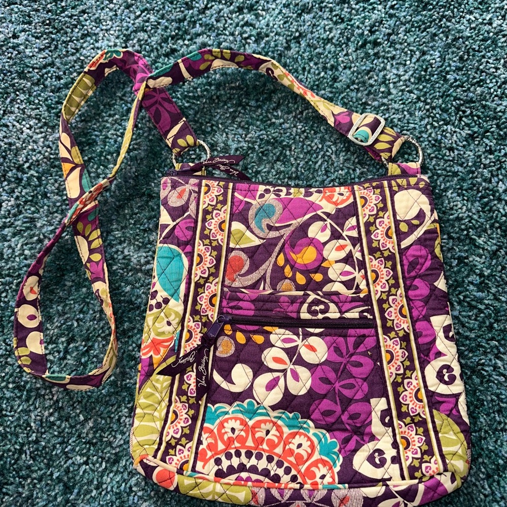 Vera Bradley Multicolor Floral Crossbody Bag